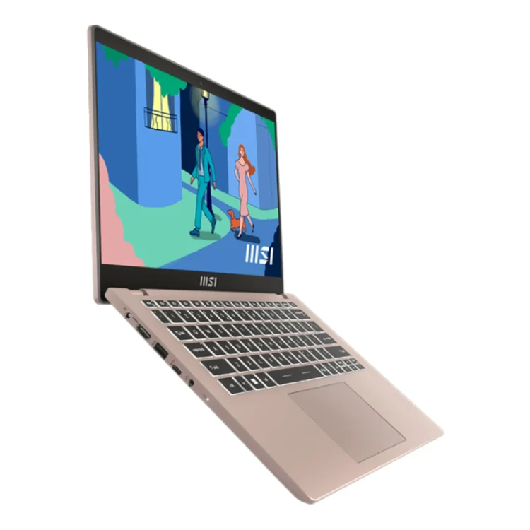 Laptop MSI MODERN 14-C12MO BEIGE ROSE - CORE i5 1235U 8GB SSD 512 GB GARANSI 2 Tahun - Gambar 3