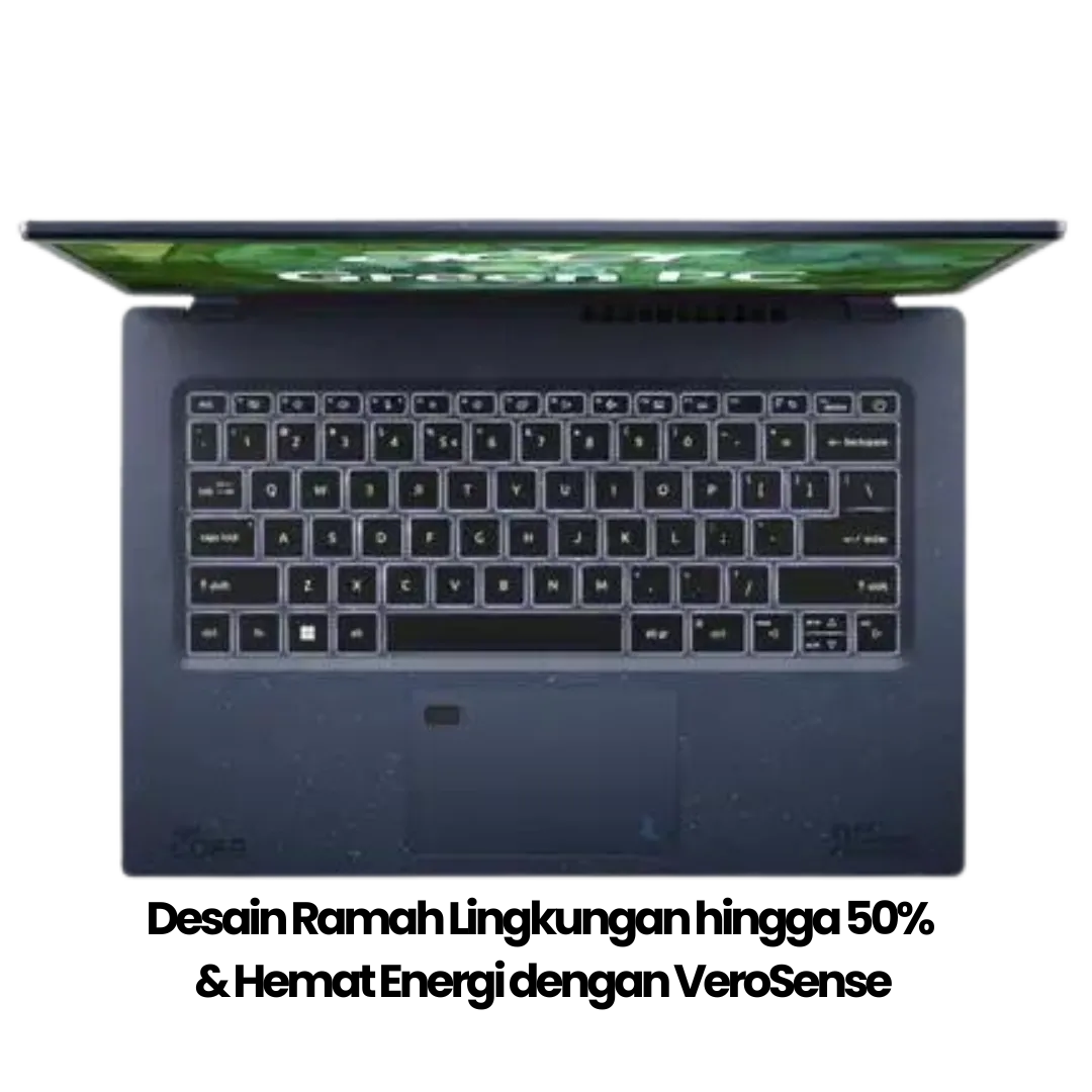 Laptop ACER VERO AV14-53ED EVO Blue - Core i5-1335U LCD 100% sRGB - Gambar 2