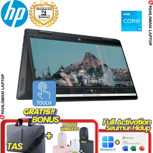 Laptop HP Pavilion X360-EK1095TU Core i3 1315U RAM 8 GB SSD 512 GB Blue Flip TouchScreen