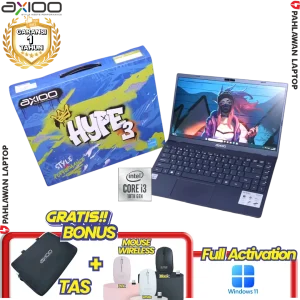 Laptop AXIOO Mybook Hype 3 Blue - Core i3 Gen 10th RAM 8GB SSD 256GB
