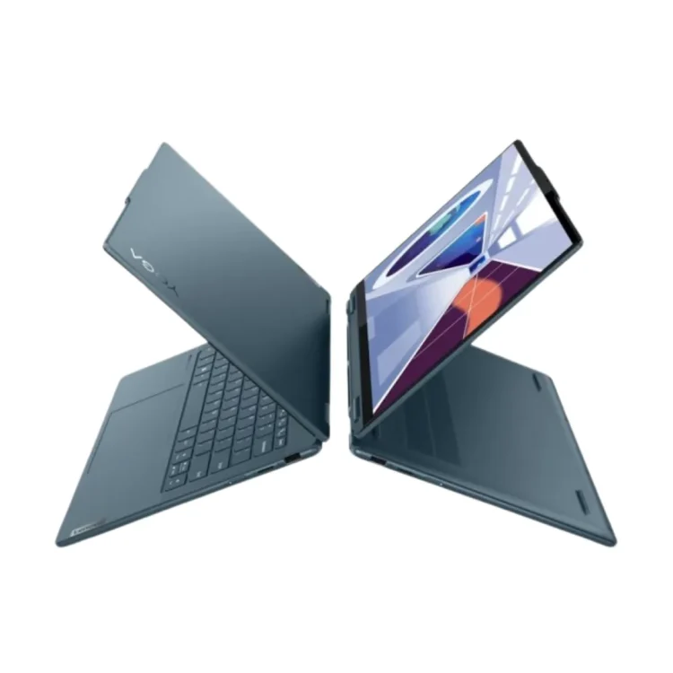 Laptop LENOVO YOGA 6-1PID Flip TouchScreen 100% sRGB Ryzen 5 7530U RAM 16 GB SSD 512 GB Dark Teal Metal GARANSI 2 Tahun - Gambar 3