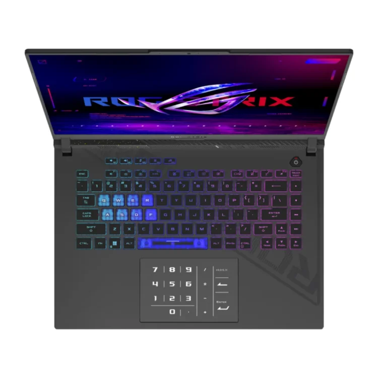 ASUS ROG STRIX G16 G614JU-I745J8G-O Core i7 13650HX VGA NVIDIA RTX 4050 RAM 16 GB SSD 512 GB Grey GARANSI 2 Tahun - Gambar 2