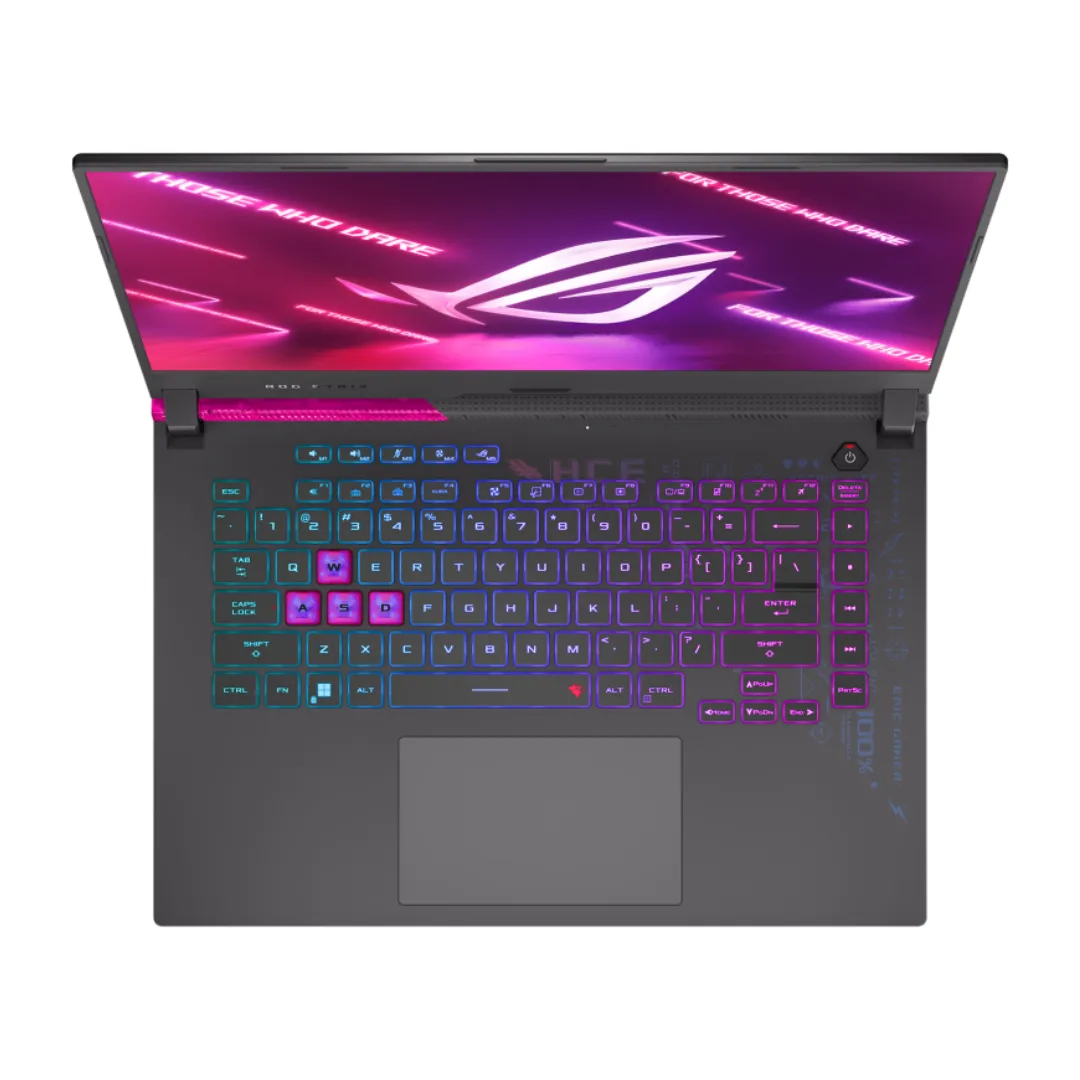 ASUS ROG G713RC-R735B7G-O Strix G17 Ryzen 7 6800H VGA NVIDIA RTX 3050 RAM 16 GB SSD 512 GB Grey GARANSI 2 Tahun - Gambar 2