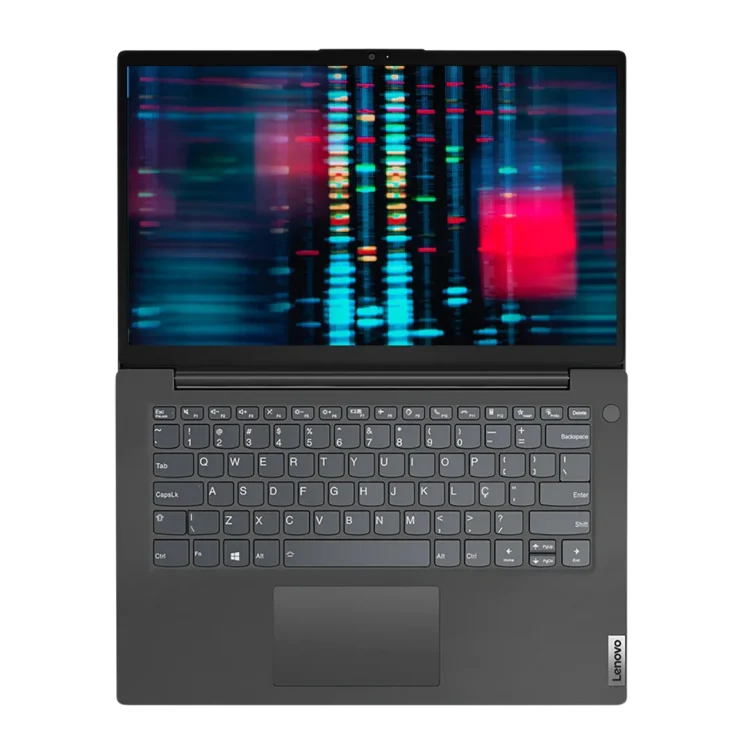 Laptop LENOVO V14-CBID DOS Core i3-1215U RAM 4GB SSD 256 GB Grey GARANSI 2 Tahun - Gambar 2