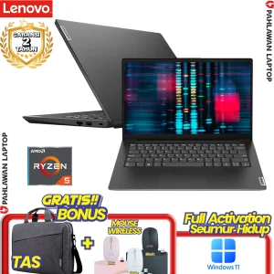 Laptop LENOVO V14-0YID RAM 8 GB SSD 512 GB Grey GARANSI 2 Tahun