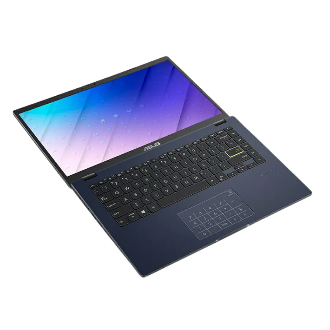 ASUS E210MAO-HD4515 Celeron N4020 RAM 8 GB SSD 256 GB Peacock Blue GARANSI 1 Tahun - Gambar 2