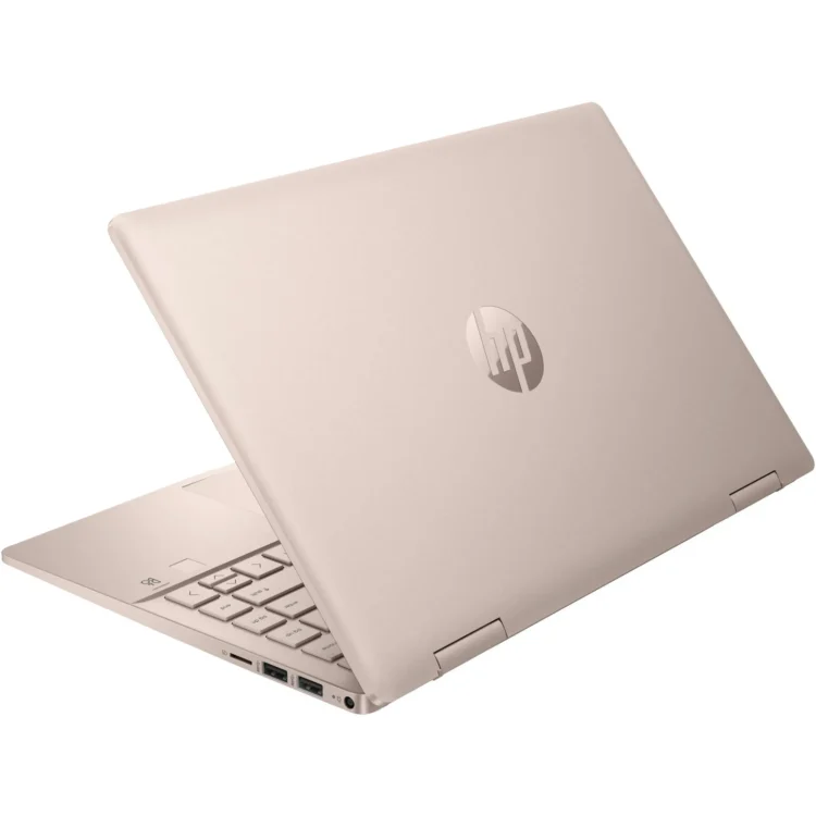 Laptop HP Pavilion X360-EK1068TU Core i7-1355U RAM 16 GB SSD 512 GB Rose Gold Flip TouchScreen - Gambar 3