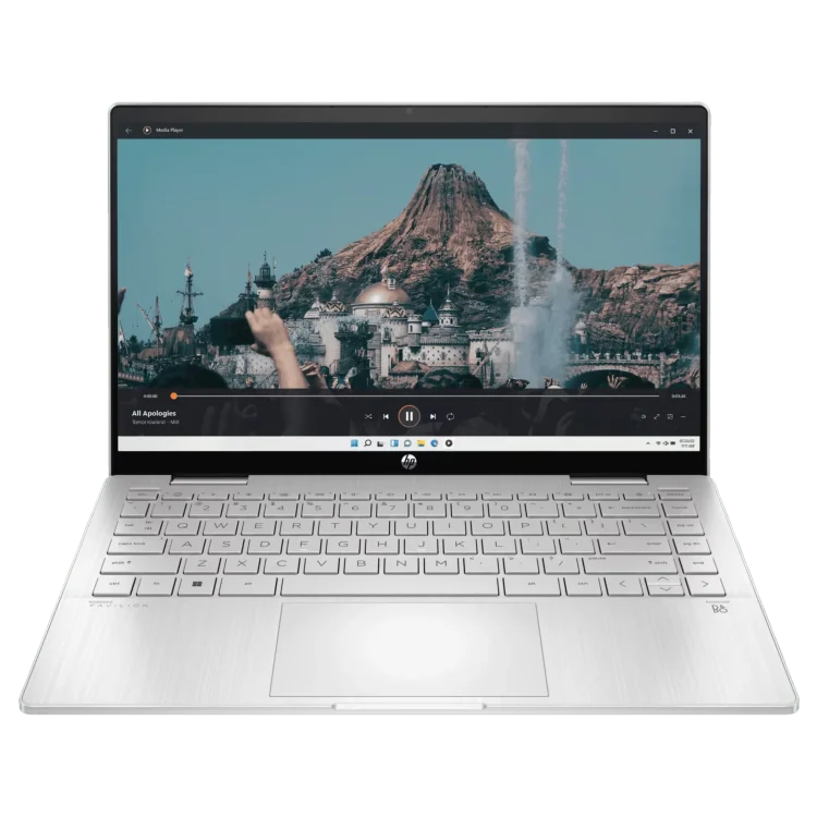 Laptop HP Pavilion X360-EK1005TU Core i5-1335U RAM 16 GB SSD 512 GB Silver Flip TouchScreen - Gambar 2