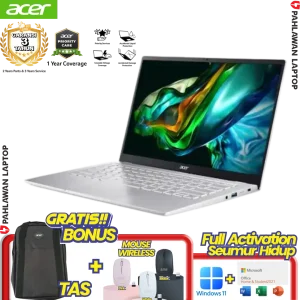 Laptop ACER SWIFT GO 14 - 41R9YR Silver - Ryzen 5 7530U RAM 16GB SSD 512GB