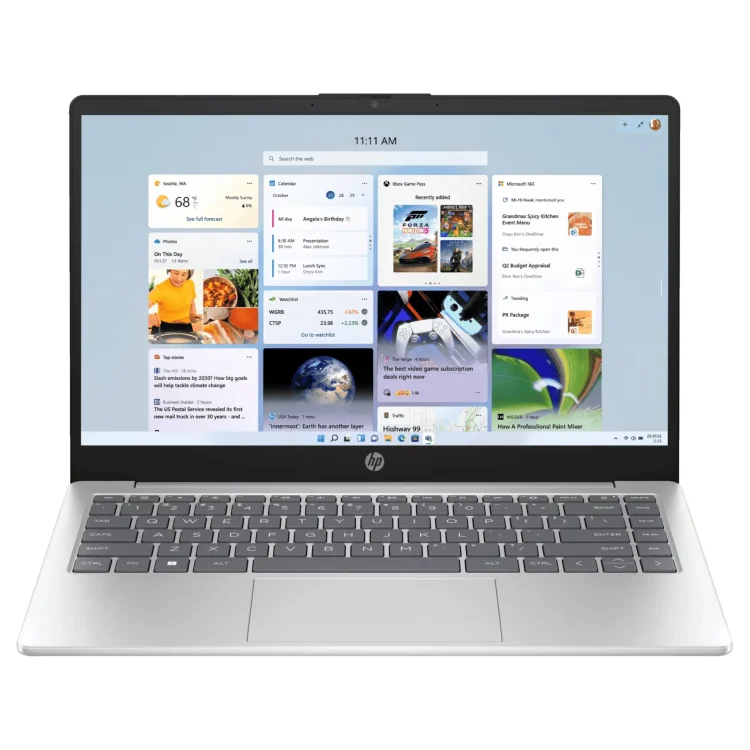 Laptop HP 14-EP0555TU Core i3-1215U RAM 8GB SSD 512 GB Silver GARANSI 2 Tahun + FREE MOUSE Z3700 - Gambar 2