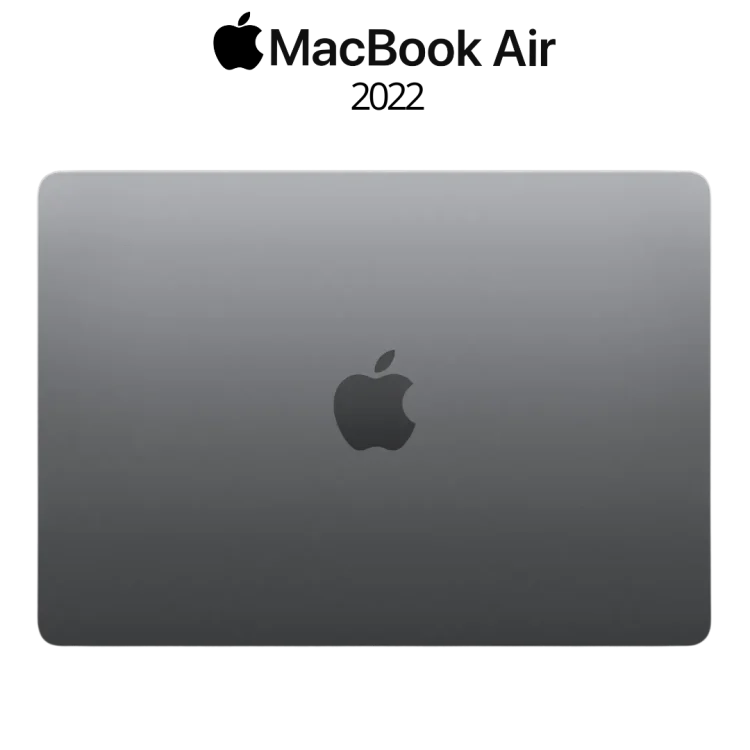 Apple MacBook Air 13 2022 Chip M2 RAM 8 GB SSD 256 GB Space Grey - Gambar 5