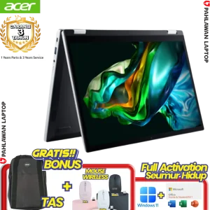 Laptop ACER SPIN 5 A5SP14-58F6 Steel Grey - Core i5-1335U Flip 360 TouchScreen