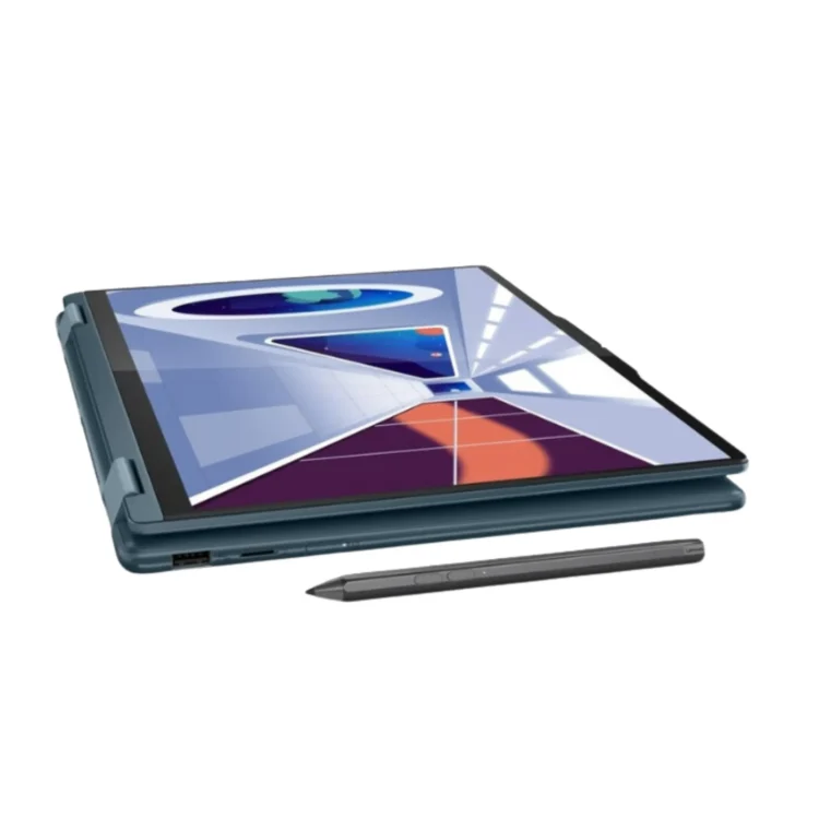 Laptop LENOVO YOGA 7 PRO-09ID Flip TouchScreen CORE i5 13500H RAM 16 GB SSD 512 GB 14.5 inch 2.5K WQXGA IPS 100% sRGB Tidal Teal GARANSI 2 Tahun - Gambar 2