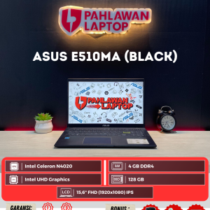 Laptop Asus E510MA Intel Celeron N4020/Ram 4GB/SSD 128GB/Layar 15,6"