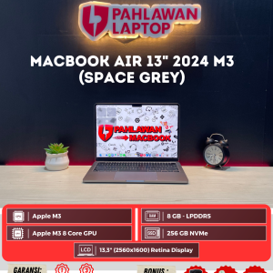 MacBook Air 13" 2024 Apple M3/8/256 SpaceGrey