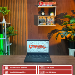 Laptop ThinkPad L13 Gen 1 Intel Core i5-10th gen/Ram 8GB/SSD 256GB/Layar 13,3"