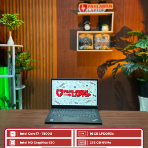 Laptop ThinkPad X1 Carbon Gen 5 Intel Core i7-7th gen/Ram 8GB/SSD 256GB/Layar 14"