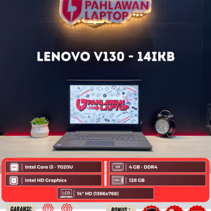 Lenovo V130 - 14IKB Intel Core i3 - 7th gen/Ram 4GB/SSD 128GB/Layar 14"