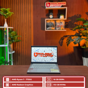ASUS VIVOBOOK M1405YA AMD Ryzen 7-7730U/Ram 16GB/SSD 512GB/Layar 14"FHD+ IPS SIlver