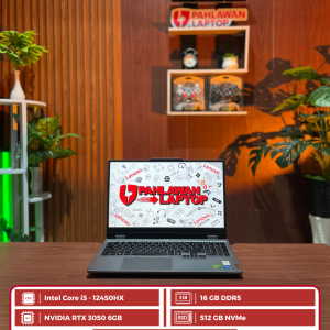 Lenovo LOQ 15IAX9 Intel Core i5-12450HX/Ram 16GB/SSD 512GB/RTX 3050 6GB/Layar 144Hz