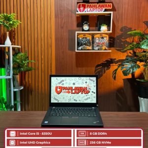 Laptop ThinkPad T480 Intel Core i5-8th gen/Ram 8GB/SSD 256GB/Layar 14"