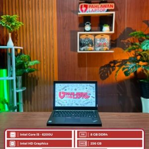Laptop ThinkPad X270 Intel Core i5-6th gen/Ram 8GB/SSD 256GB/Layar 12"