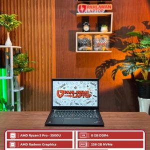 Laptop ThinkPad T495S AMD Ryzen 5 Pro-3500U/Ram 8GB/SSD 256GB/Layar 14"