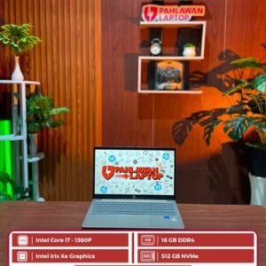 HP 14-EP0022TU Intel Core i7-13th gen/Ram 16GB/SSD 512GB/Layar 14" (Silver)