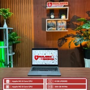 MacBook Air 13" 2022 Apple M2/Ram 8GB/SSD 256GB/Layar 13" Retina Display