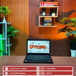 Laptop ThinkPad L380 Intel Core i5-8th gen/Ram 16GB/SSD 256GB/Layar 13" (Black)