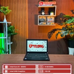 Laptop ThinkPad X280 Intel Core i5-8th gen/Ram 8GB/SSD 128GB/Layar 12" (Black)