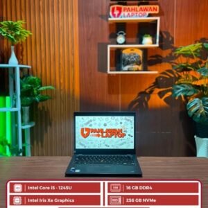Laptop ThinkPad L13 Gen 3 Intel Core i5-1245U/Ram 16GB/SSD 256GB/Layar 13" (Black)