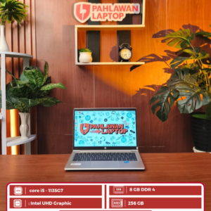 HP Probook 430 G-8 core i5 - 1135G7/ RAM  8 GB/ SSD  256 GB/ Ukuran Layar  14"