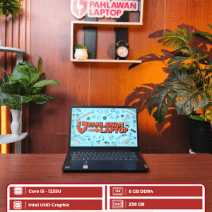 Lenovo Idepad 3 - 141AU7 core i5 - 1235U/ RAM 8 GB/ SSD 256 GB/ Ukuran Layar  14"
