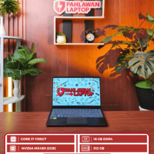 MSI MODERN 14 B11SB  CORE I7-1195G7/ RAM 16 GB/ SSD 512 GB/ Ukuran Layar 14"