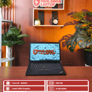 Thinkpad T480 Core i5 - 8250U/ RAM 8 GB / SSD 256 GB/ Ukuran Layar 14"
