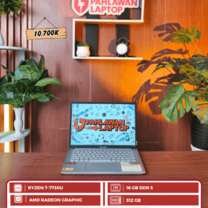 ASUS VIVOBOOK M1405YA RYZEN 7-7730U / RAM 16 GB/ SSD 512 GB/ Ukuran Layar 14"
