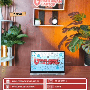 HP ELITEBOOK X360 830 G8 CORE I5-1145G7 - RAM/ 16 GB DDR 4/ SSD 512 GB/ Ukuran Layar 13" FHD
