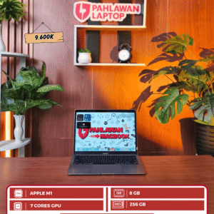 MACBOOK AIR 13" 2020  APPLE M1/ RAM 8 GB/ SSD 256 GB/ Ukuran Layar  13"