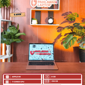 MACBOOK AIR 13" 2020 APPLE M1/ RAM 8 GB/ SSD 256 GB/ Ukuran Layar 13"