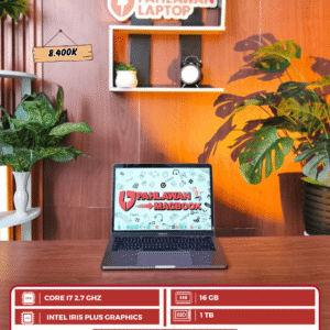 MACBOOK PRO 13" 2018 CORE I7 2.7 GHZ/ RAM  16 GB/ SSD 1 TB/ Ukuran Layar 13"