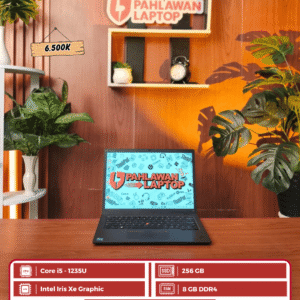 Thinkpad L13 G-3  Core i5 - 1235U/ RAM 8 GB/ SSD 256 GB/ Ukuran Layar 14"