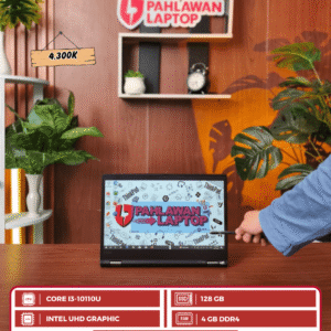 Thinkpad L13 YOGA CORE I3-10110U - RAM 4 GB/ SSD 128 GB/ kuran Layar 14" FHD