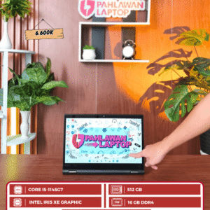 THINKPAD L13 YOGA GEN-2  CORE I5-1145G7/ RAM 16 GB/ SSD  512 GB/ Ukuran Layar 13"