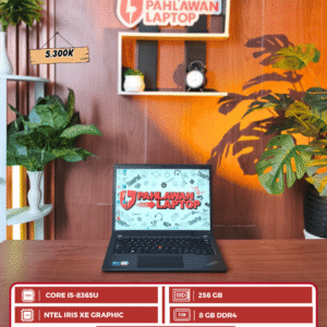 THINKPAD X13 GEN-2i CORE I5-1145G7/ RAM 8 GB/ SSD 256 GB/ Ukuran Layar 13"